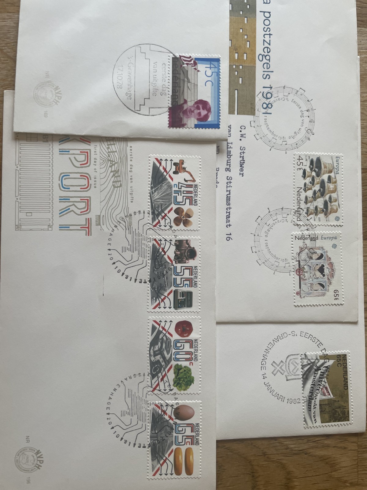Netherlands 40 different FDC covers E160-199 from 1970's period very tidy