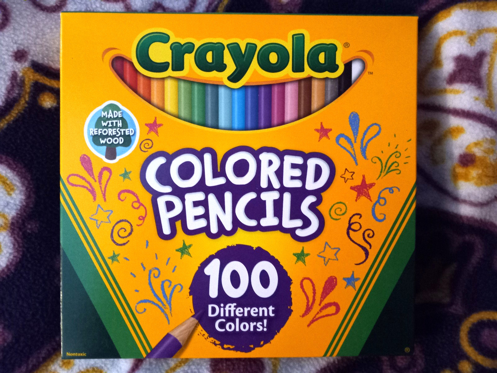 Crayola 100ct Colored Pencils Made with Reforested Wood