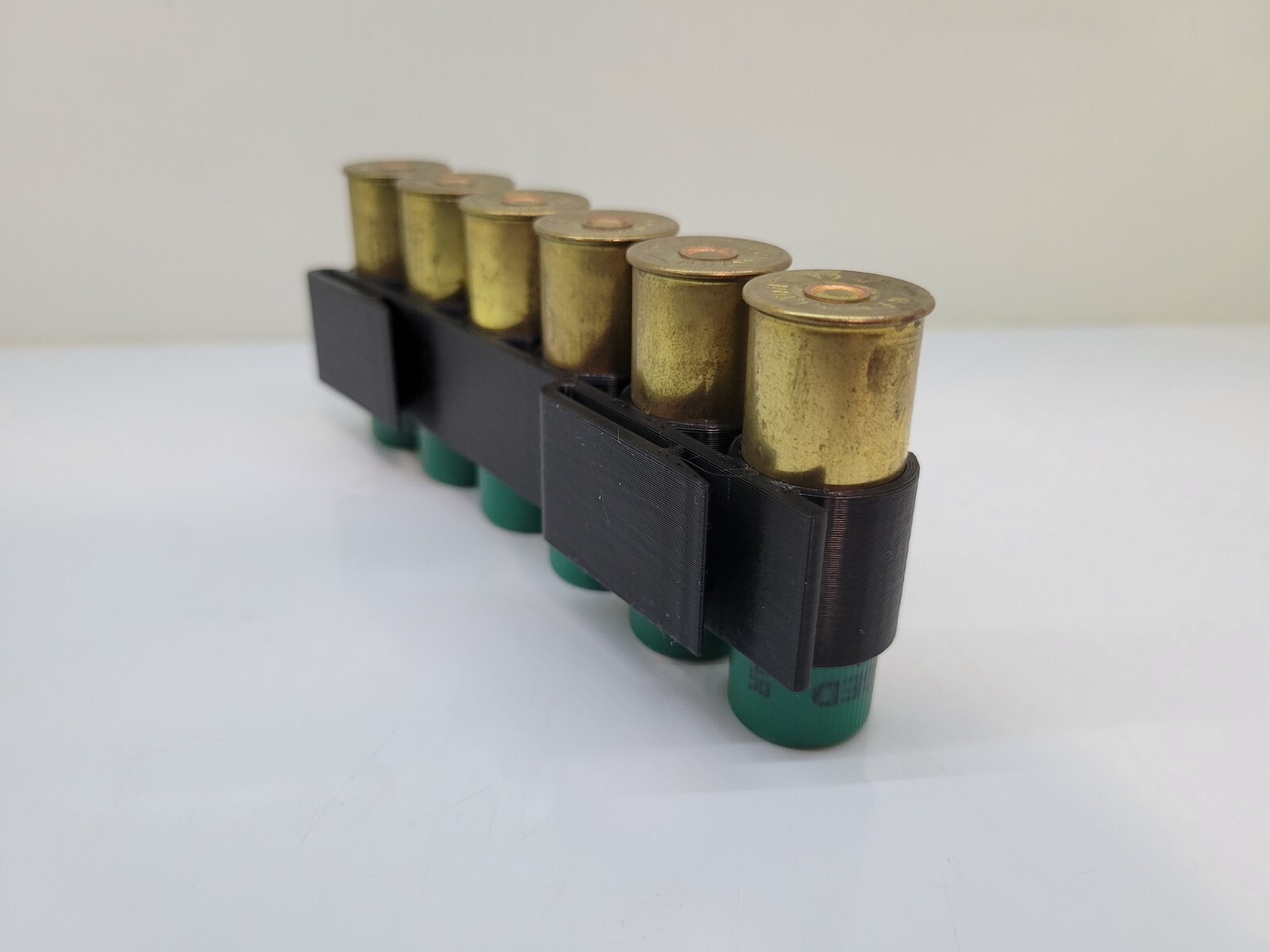 Tactical Molle 6 Round 12 Gauge Shotgun Shell Holder for Vest / Plate Carrier