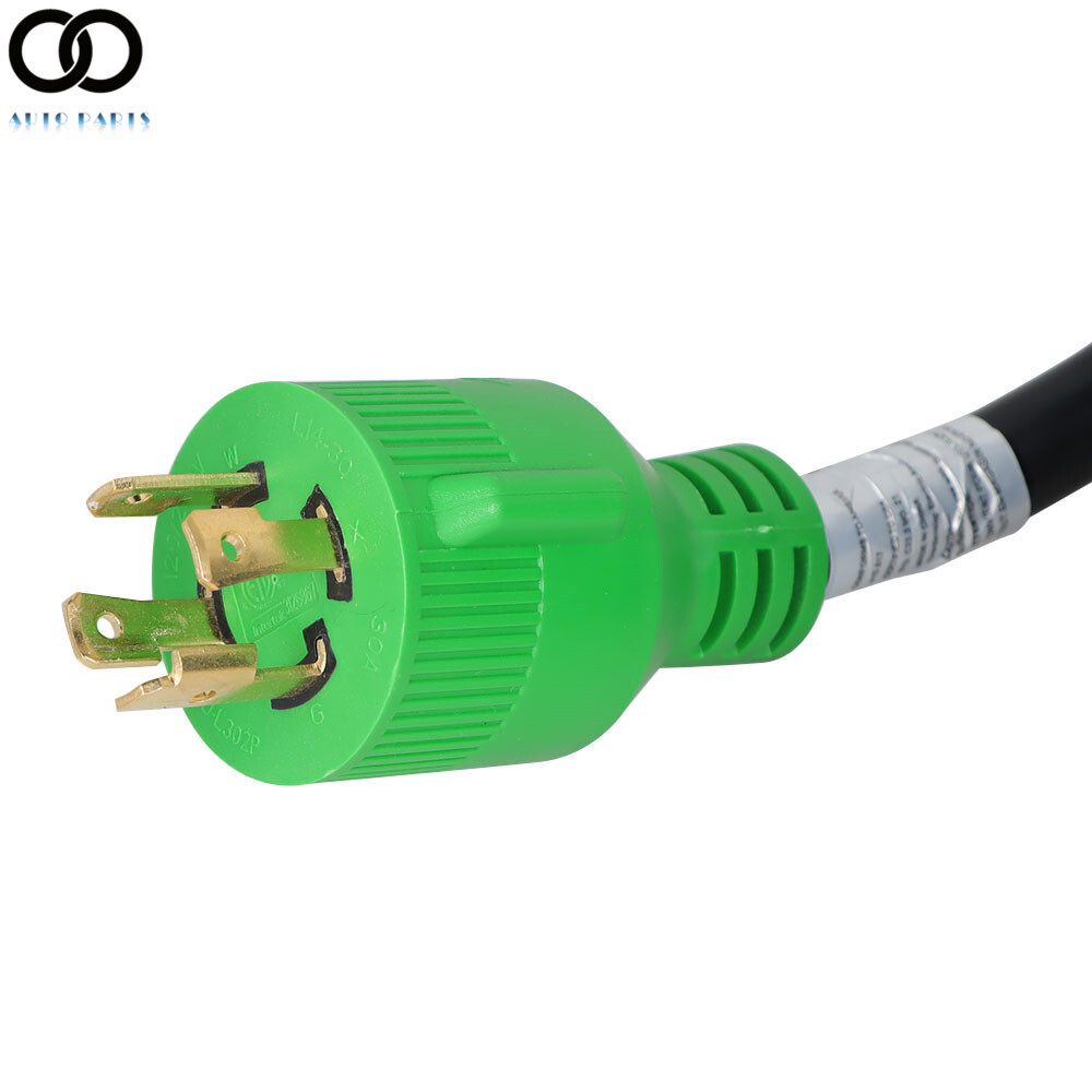 30 Amp 10~100FT Generator RV Extension Power Cord L14-30P/R 4 Prong Twist Lock
