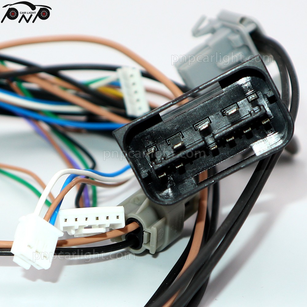 Pair for BMW 5' E60 LCI 2007-2010 AFS Xenon Headlight Internal Harness ECE