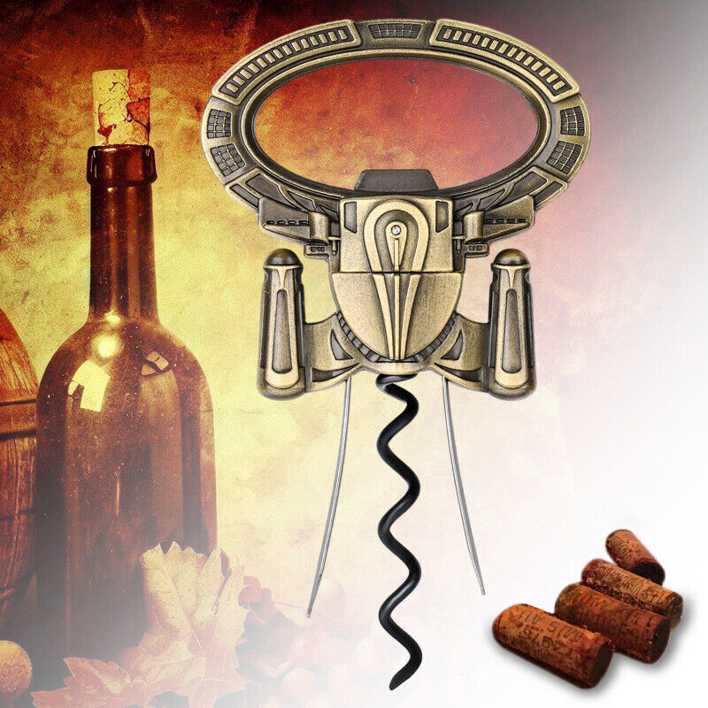 Ah-So Old Wine Opener Two-Prong Cork Puller Remover Multifunction Beer Corkscrew