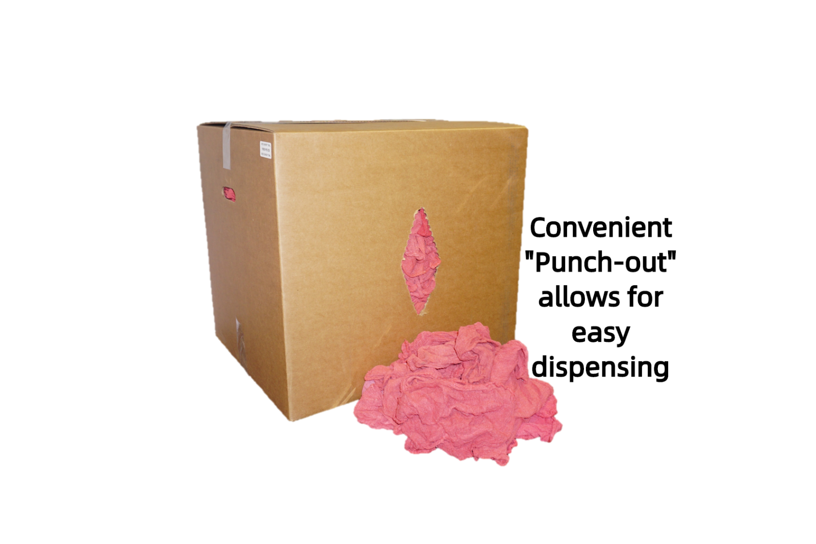 1000 New Industrial Shop Rags Cleaning Towels Red Large 12x14 Towel B-Grade