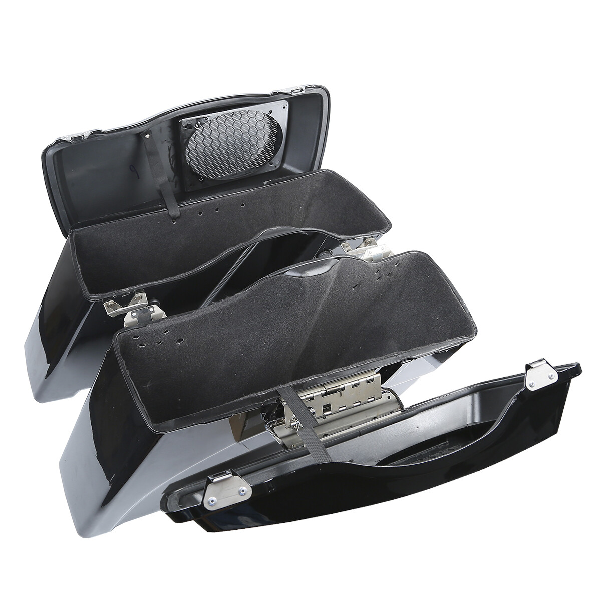 Drop-in Saddlebag Carpet Liners Fit For Harley Touring Street Road Glide 94-13