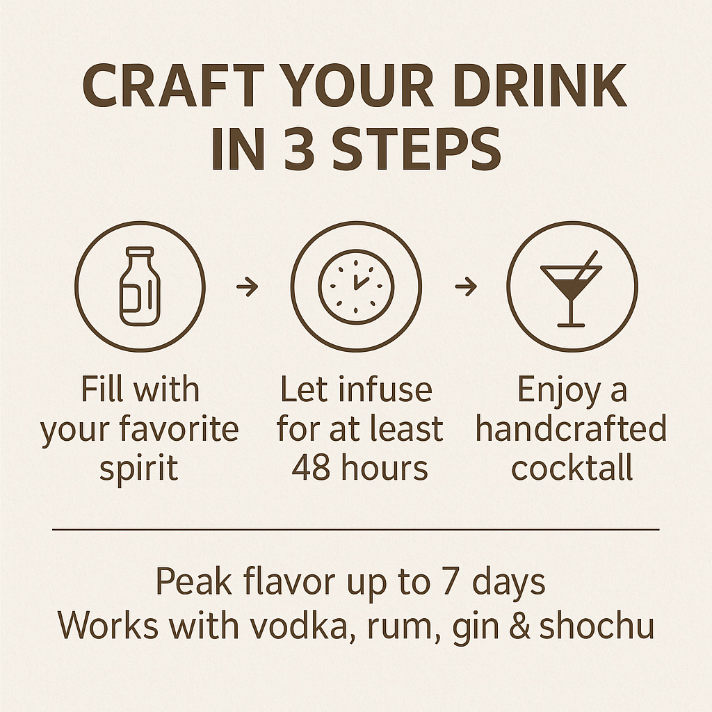 The taste of Cape Canaveral. A selection of natural fruits for making tinctures.