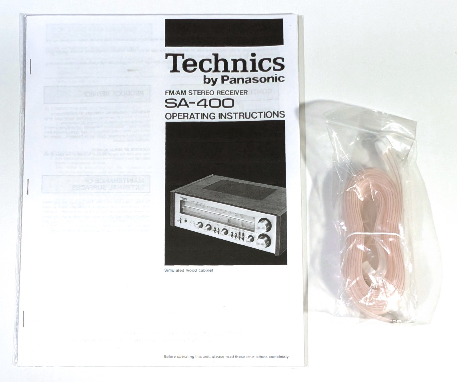 🔥【PRO SERVICED】Technics SA-400 Stereo 90W Receiver!~XSTR/CAP/LED MODS💥GUARANTY