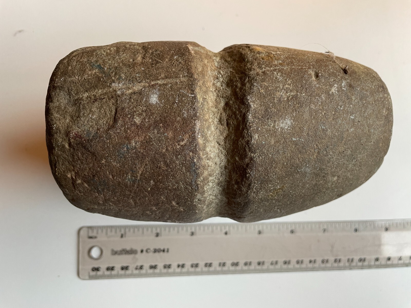 native american indian grinding stone genuine granite pestle