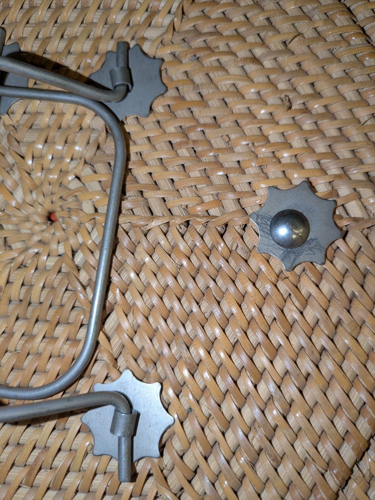 Vintage Chinese Wicker Basket for Tea