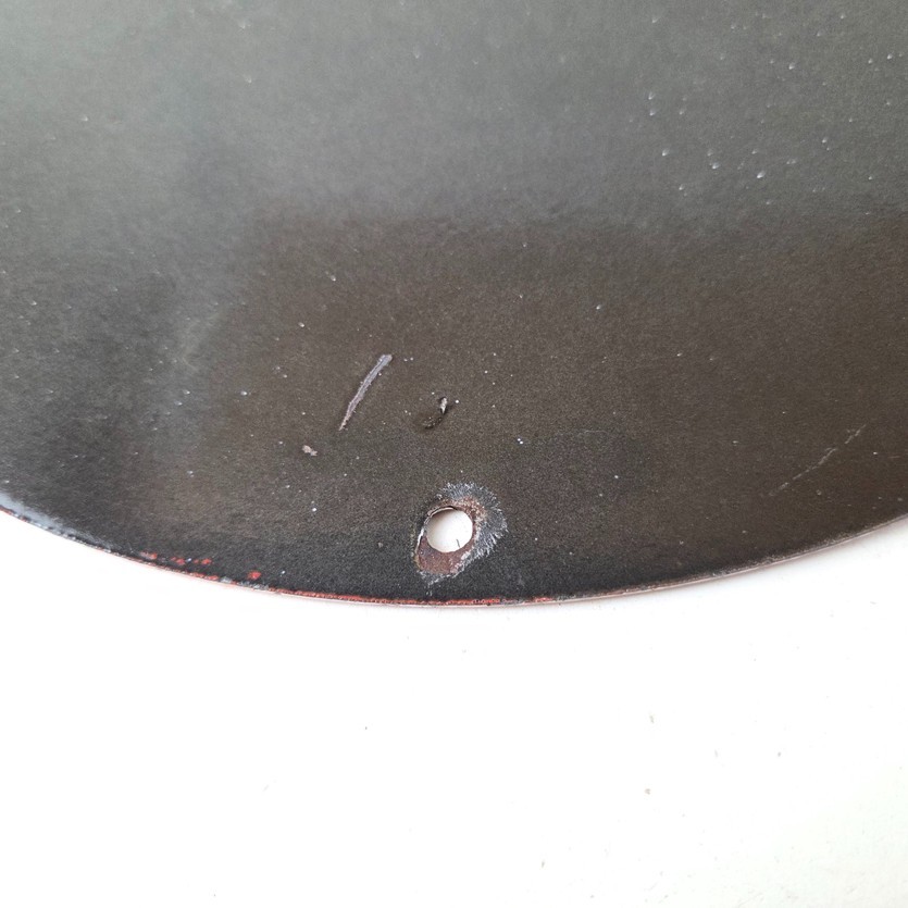 Vintage Pabst Blue Ribbon Beer Porcelain Sign - Ribbon Badge Logo Sign