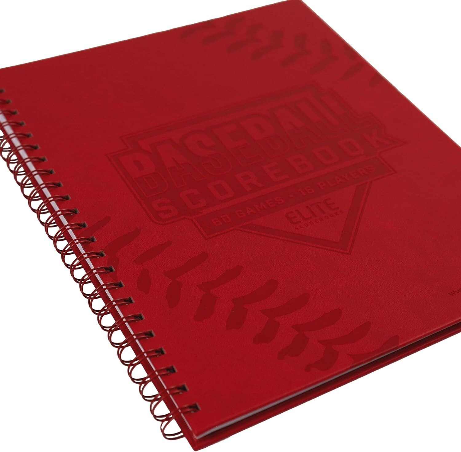 Elite Scorebooks Premium Baseball/Softball Scorebook - 60 Games