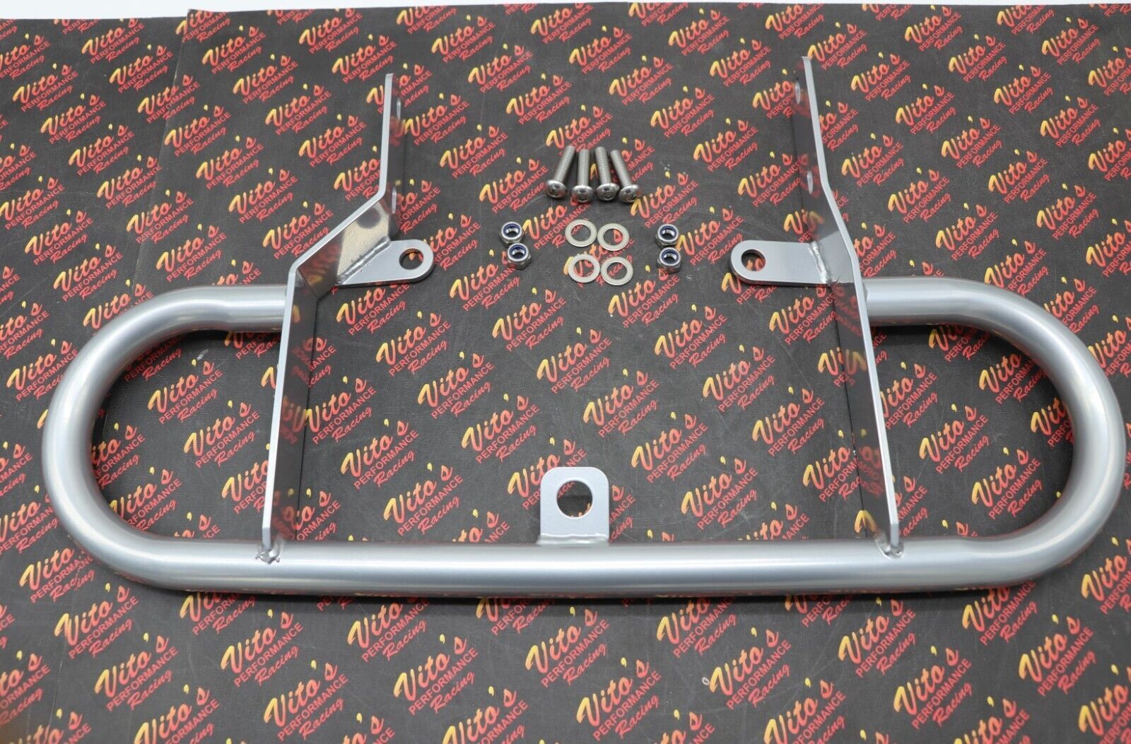 Vito's rear grab bar Yamaha Blaster back bumper 1988-2006 SILVER WIDE DESERT