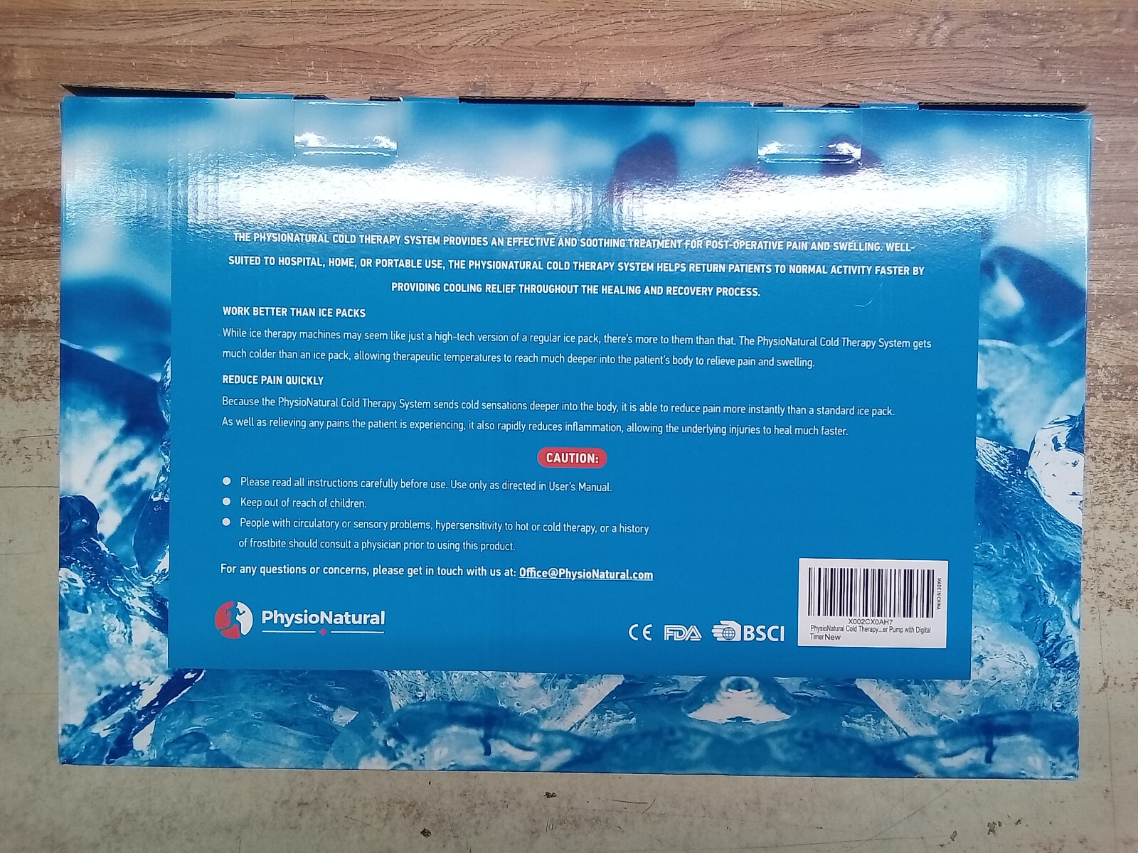 PhysioNatural Cold Therapy System for Knee