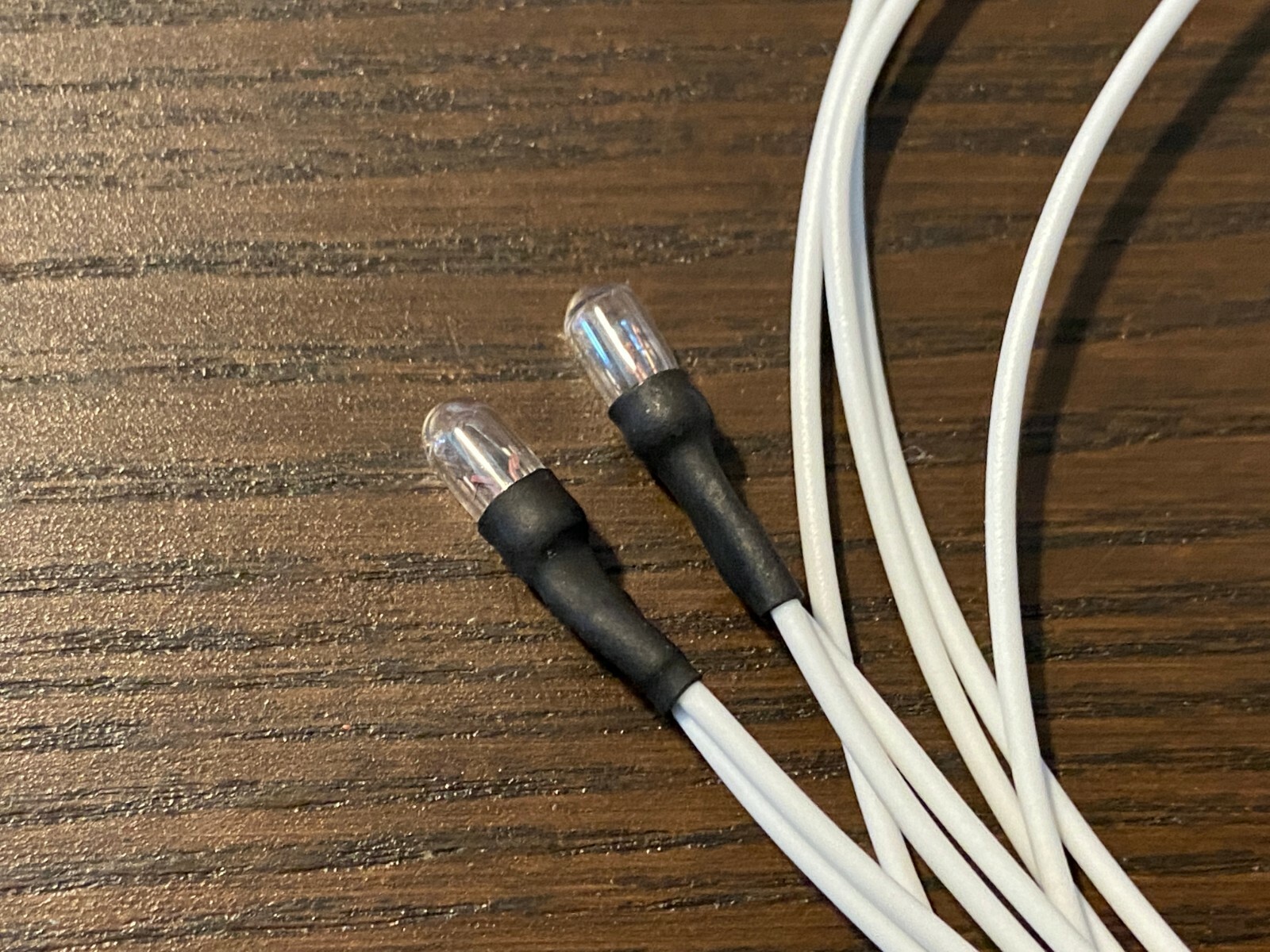 5 New Wired Light Bulbs 12v 60mA Lamps for Vintage Stereo Receivers 4mm .06a