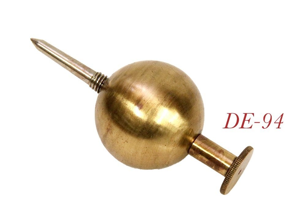 small MINI BALL BRASS PLUMB BOB TOOL 5 oz