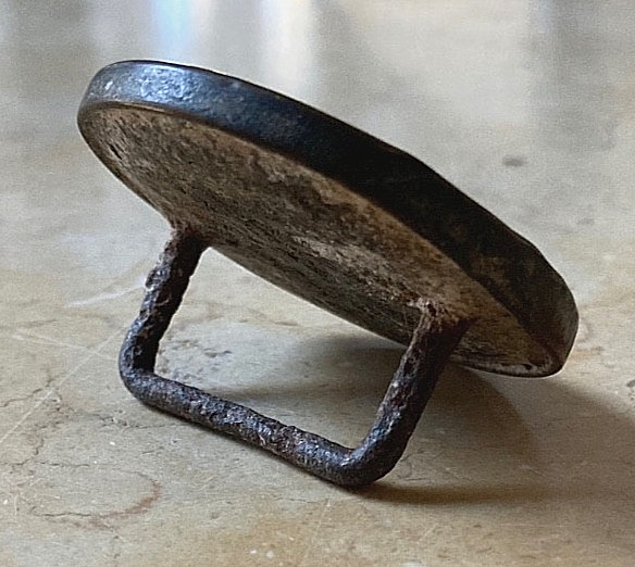 ORIGINAL! CIVIL WAR UNION ARMY U.S. HORSE BRIDLE ROSETTE