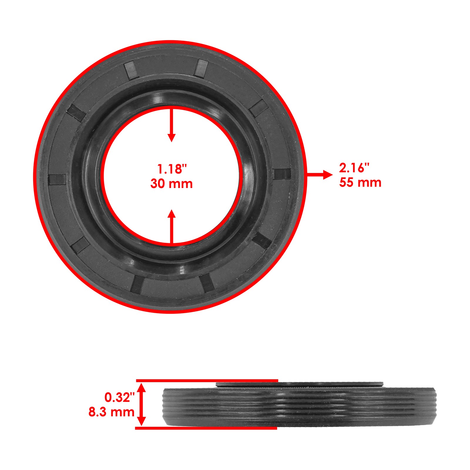 Rear Differential Gear & Pinion Bearing Seal For Can Am Commander 1000 2014-2015