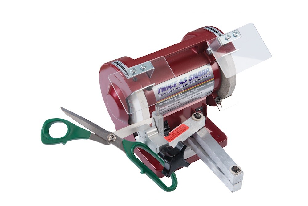 Wolff Twice As Sharp Scissor Sharpener Complete Shear Sharpener System NEW 110V