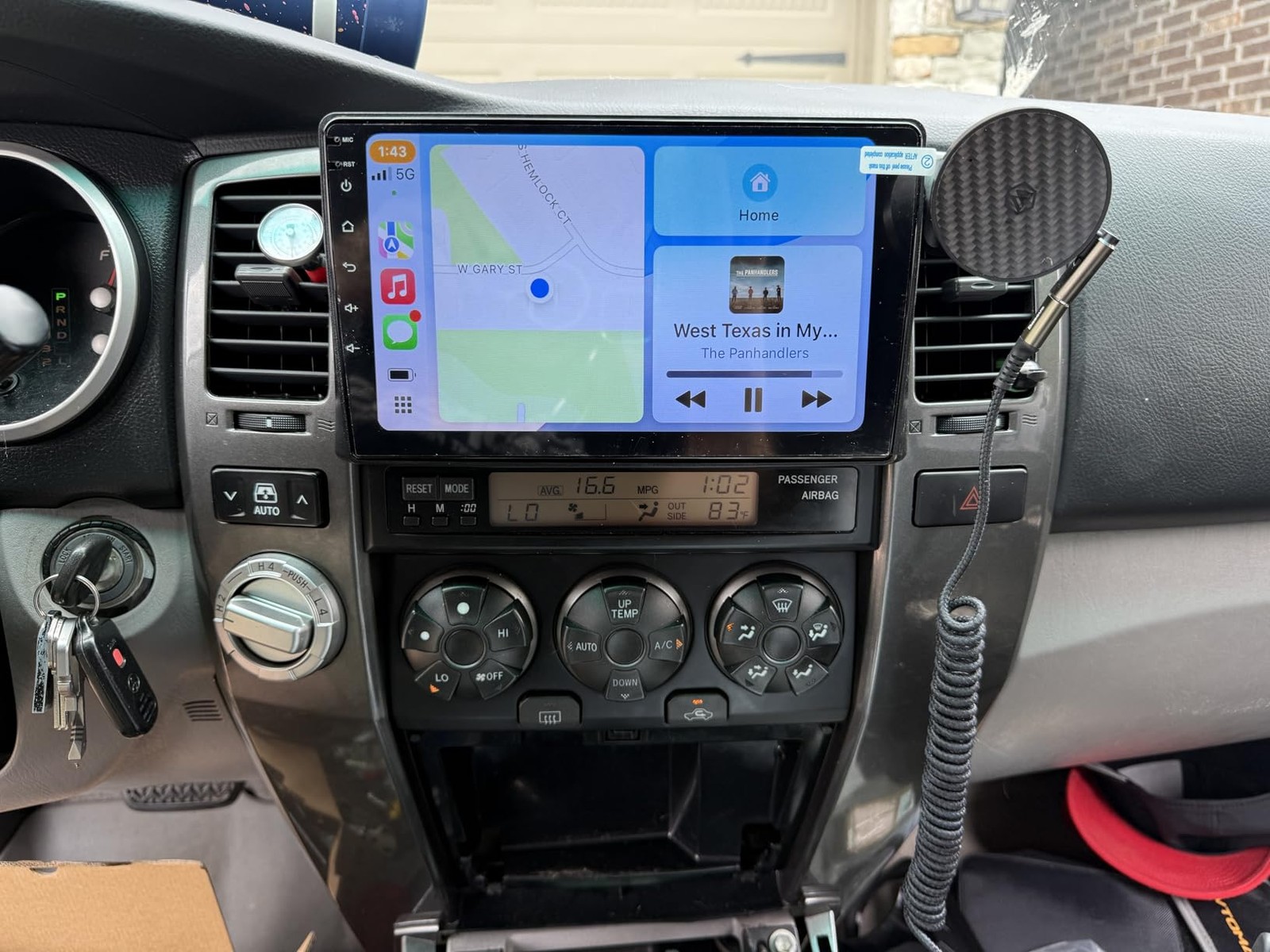 For Toyota 4Runner 2003-2009 With JBL Carplay Android13 Car Stereo Radio GPS 64G