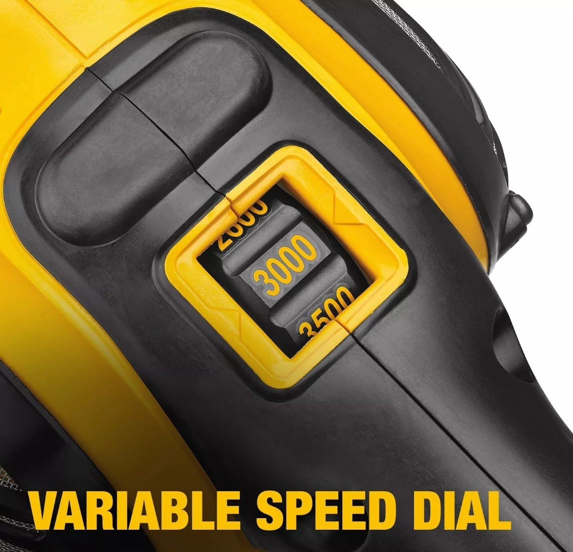 DEWALT Buffer Polisher, 7”-9”, 12 amp, Variable Speed Dial 0-3,500 RPM’s,DWP849X