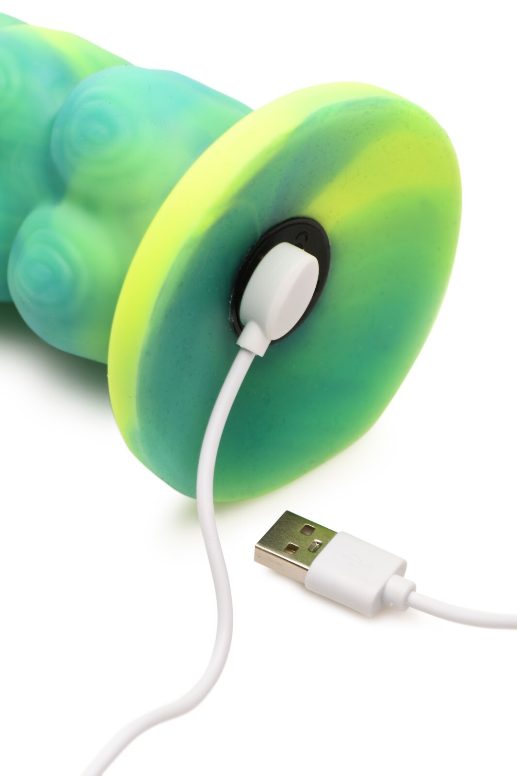 Creature Cocks: Squirmer Thrusting and Vibrating Silicone Dildo