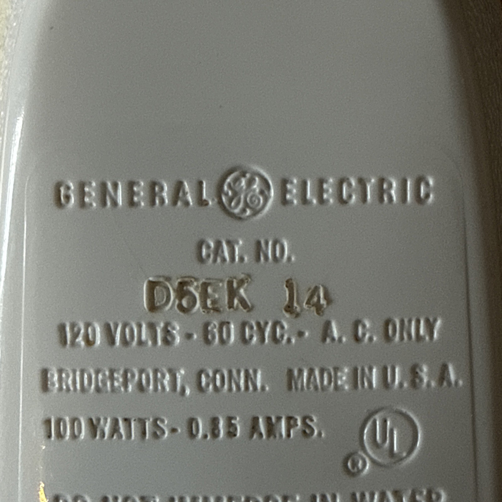 Vintage General Electric Carving Slicing Knife Electric D5EK 14 KNIVES ONLY