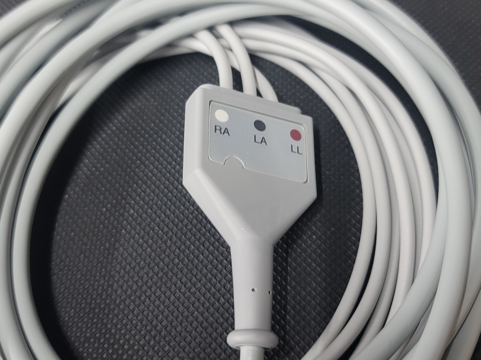 Welch Allyn ECG Cable 3 Leads Snap AHA Compatible