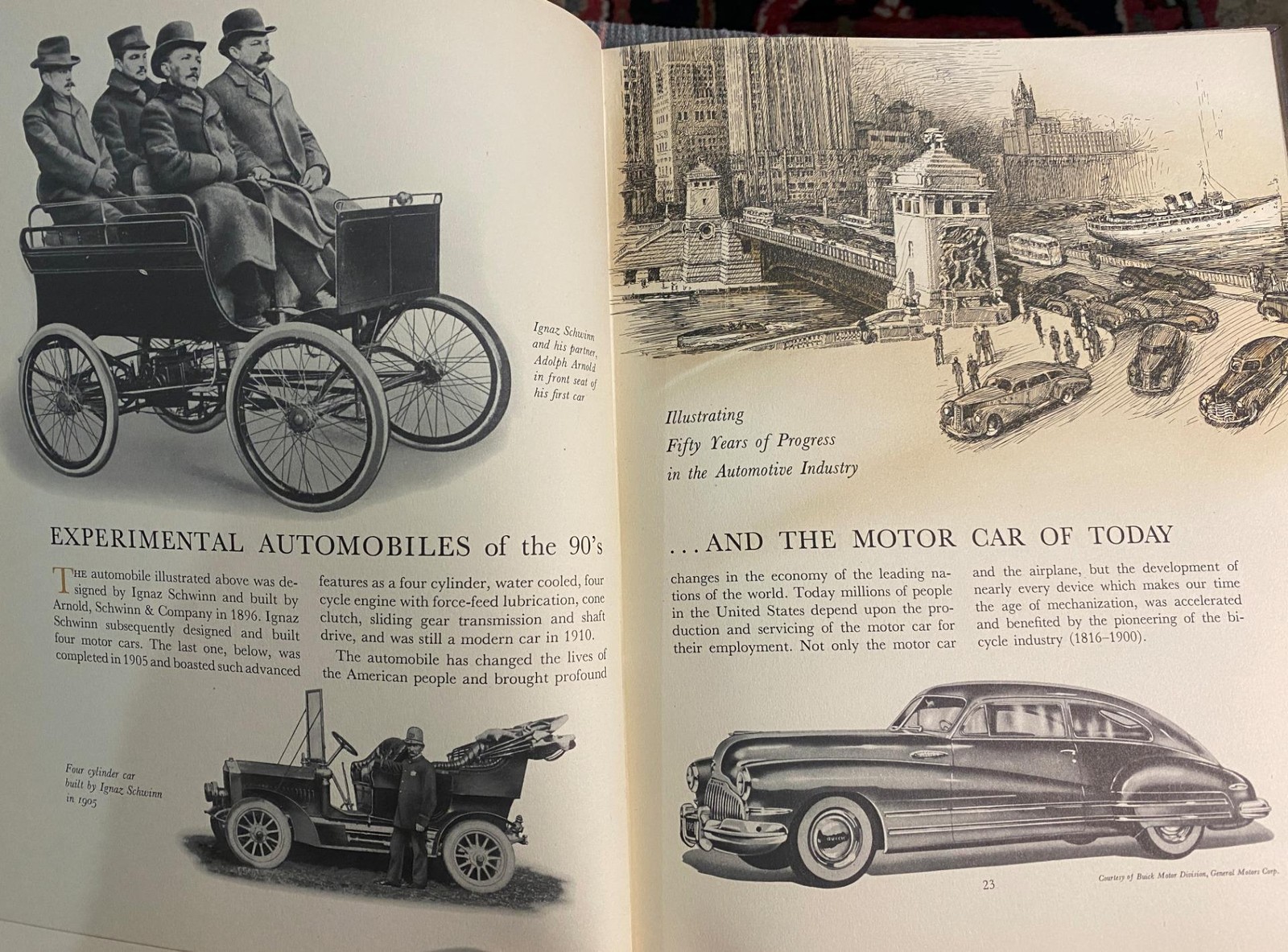 NOS original 50 YEARS OF SCHWINN BUILT BICYCLES book 1895-1945