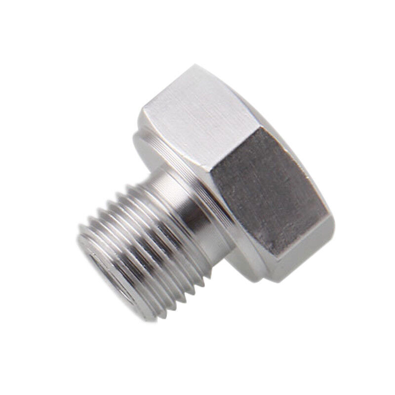 Oil Pressure Sensor Adapter Male M16x1.5 to Female 1/8 NPT for GM LS Engine Swap