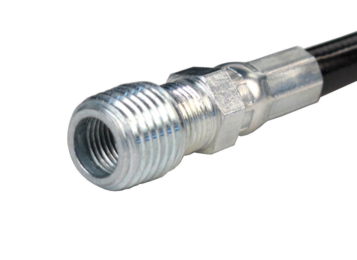 Schieffer 1/8" x 50' 4800 PSI Thermoplastic Sewer Jetter Hose & 4.0 Nozzle