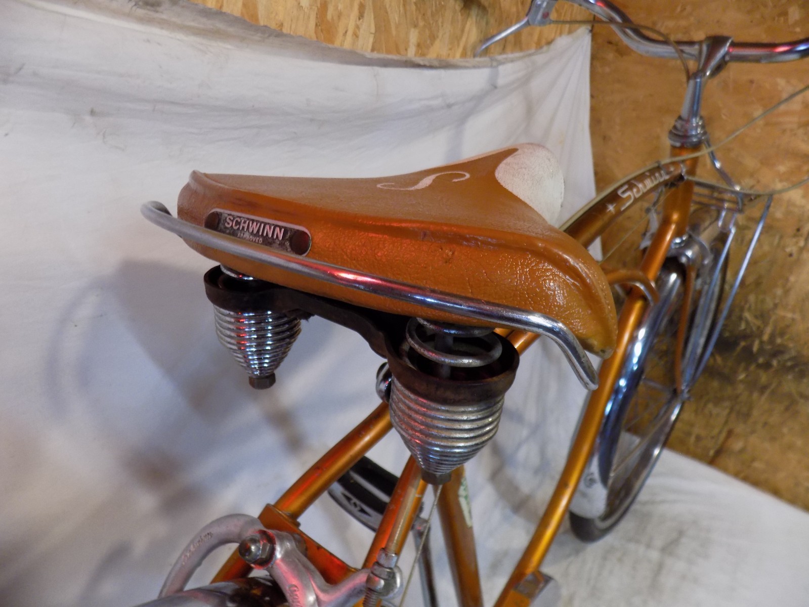 1965 SCHWINN CORVETTE II MENS 3-SPEED COPPERTONE CRUISER BIKE JAGUAR PANTHER S7!