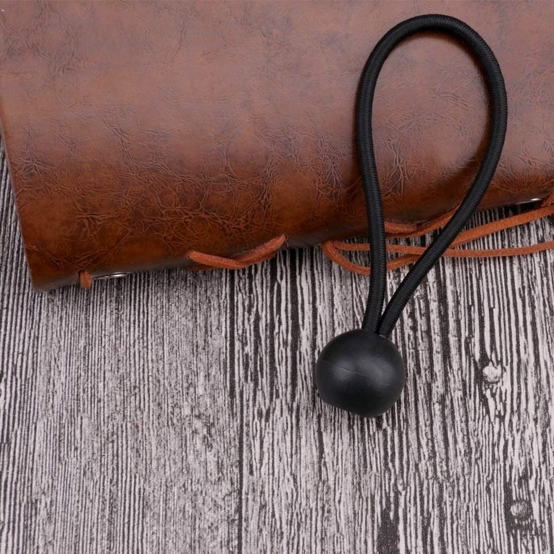 4" Inch Black Ball Bungee Bungie Cord Canopy Tarp Tie Downs Straps New Lot x2000