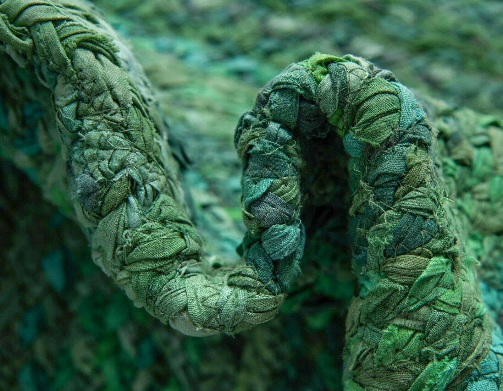 Rug Natural 100% Cotton Braided Style Oval Rug reversible Handmade Area Rugs