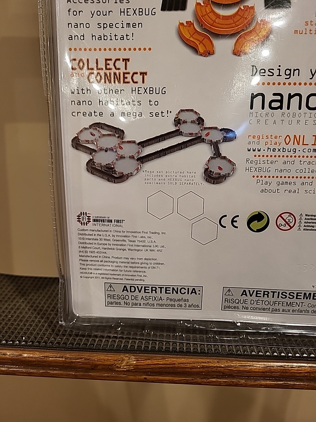 HEXBUG Nano Spiral Accessory Set for Specimen and Habitat New Sealed Package