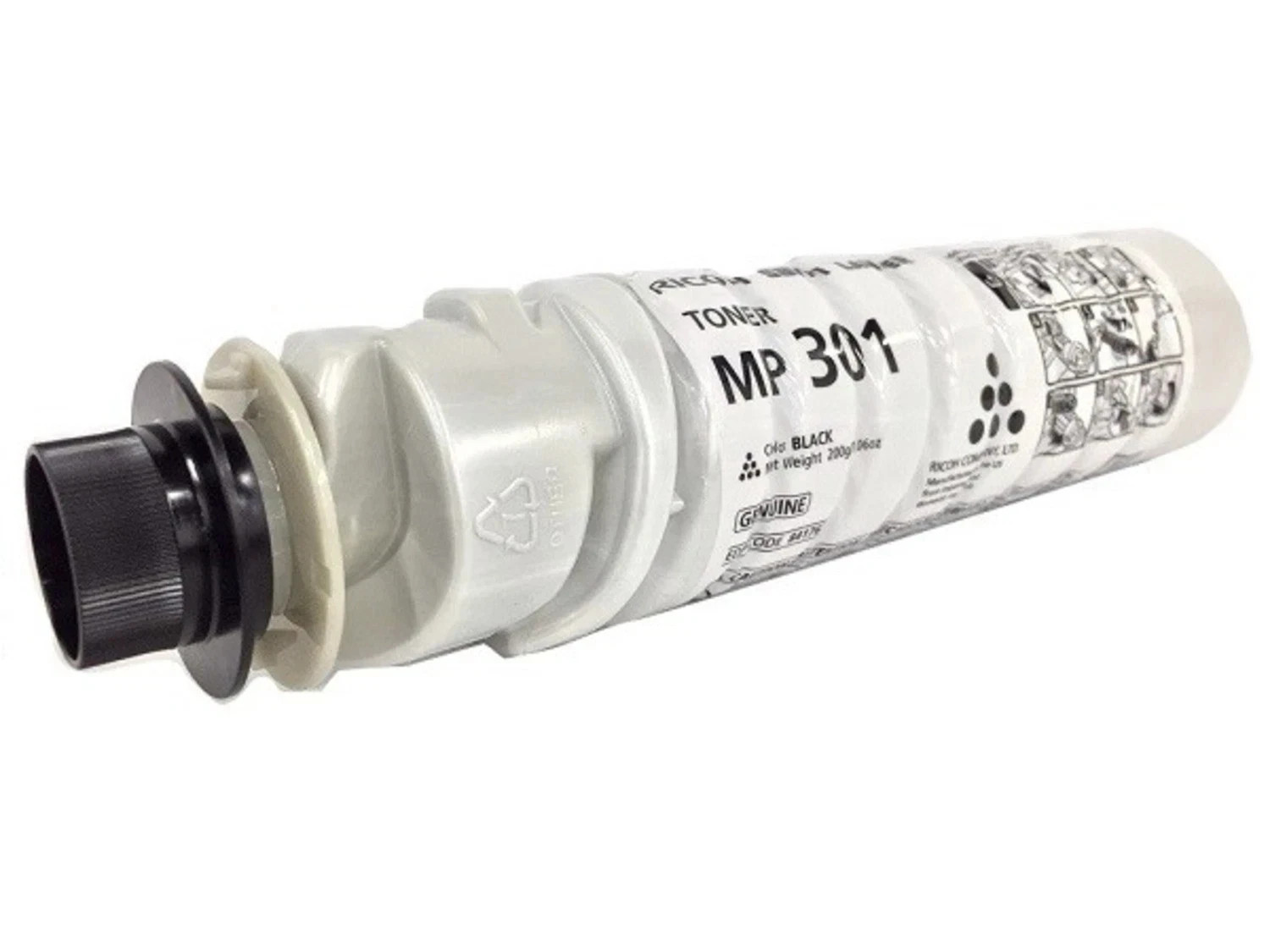 Genuine Ricoh Savin Lanier 841767 Toner Type MP 301 Black MP301