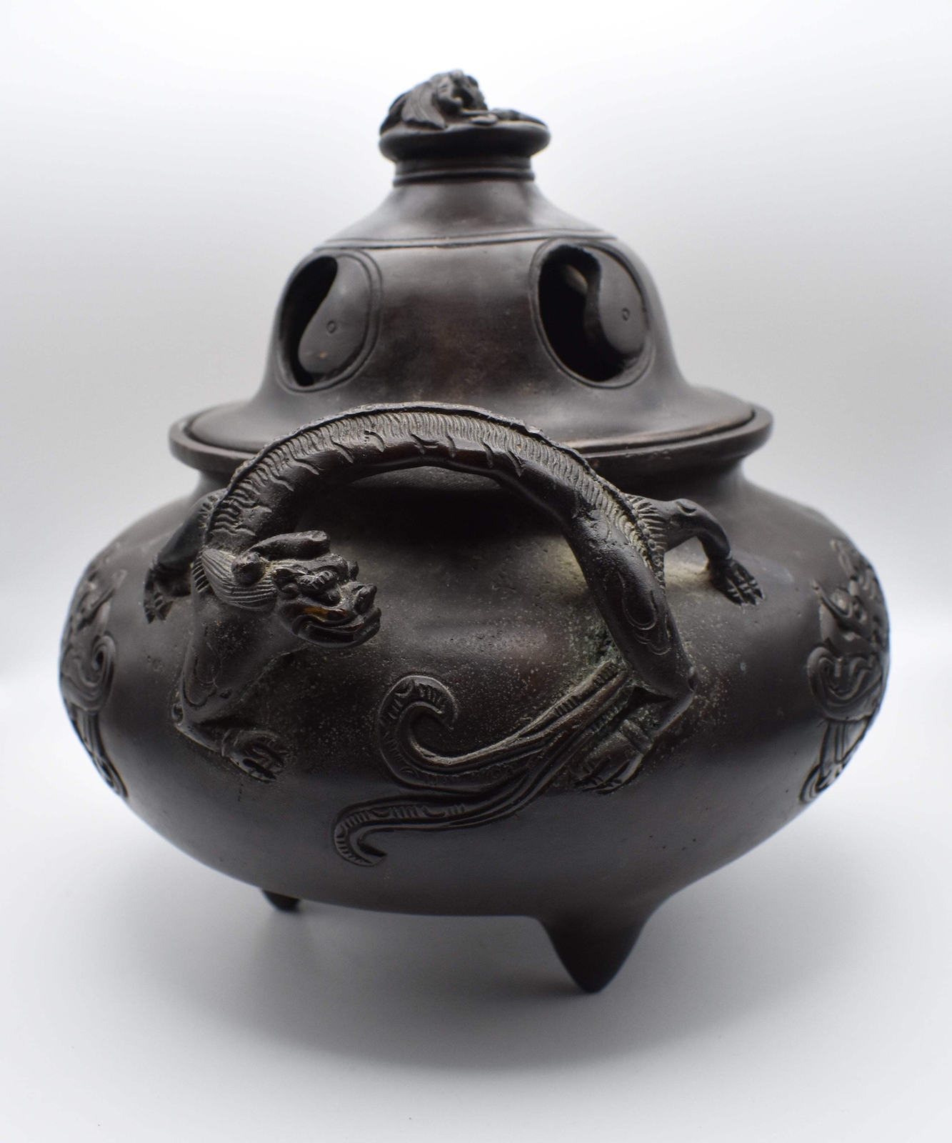 Chinese 20th Century Xuande Mark Bronze Censer