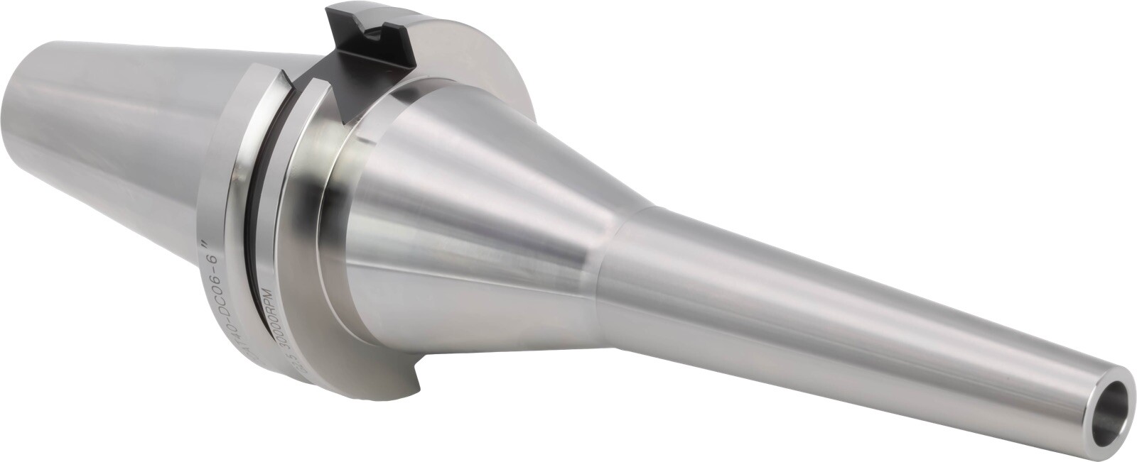 Slim Fit Collet Chuck CAT40-DC06-4" & 3 Collets 1/8",3/16",1/4" #CAT40-DC06-4new