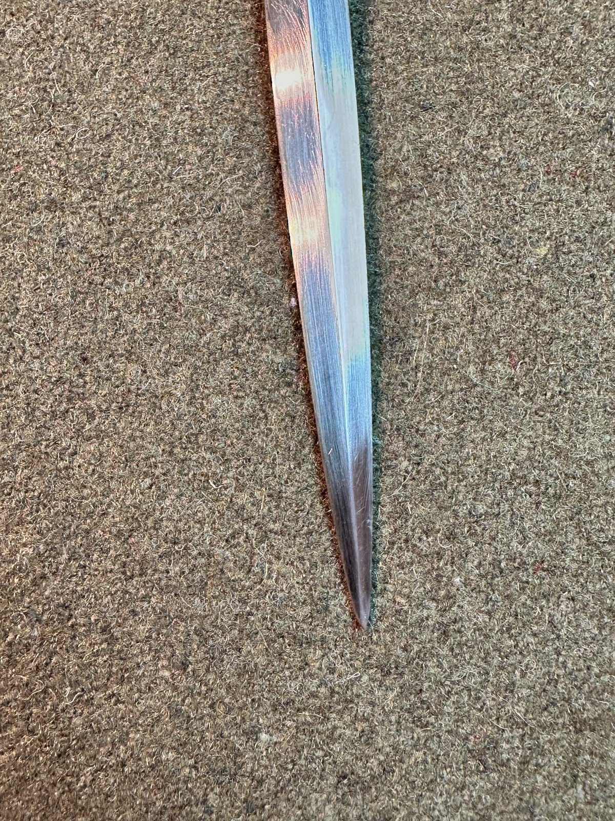 1840 - 1880 NAVAL DIRK AMERICAN OR BRITISH WAR OF 1812 - CIVIL WAR DAGGER KNIFE