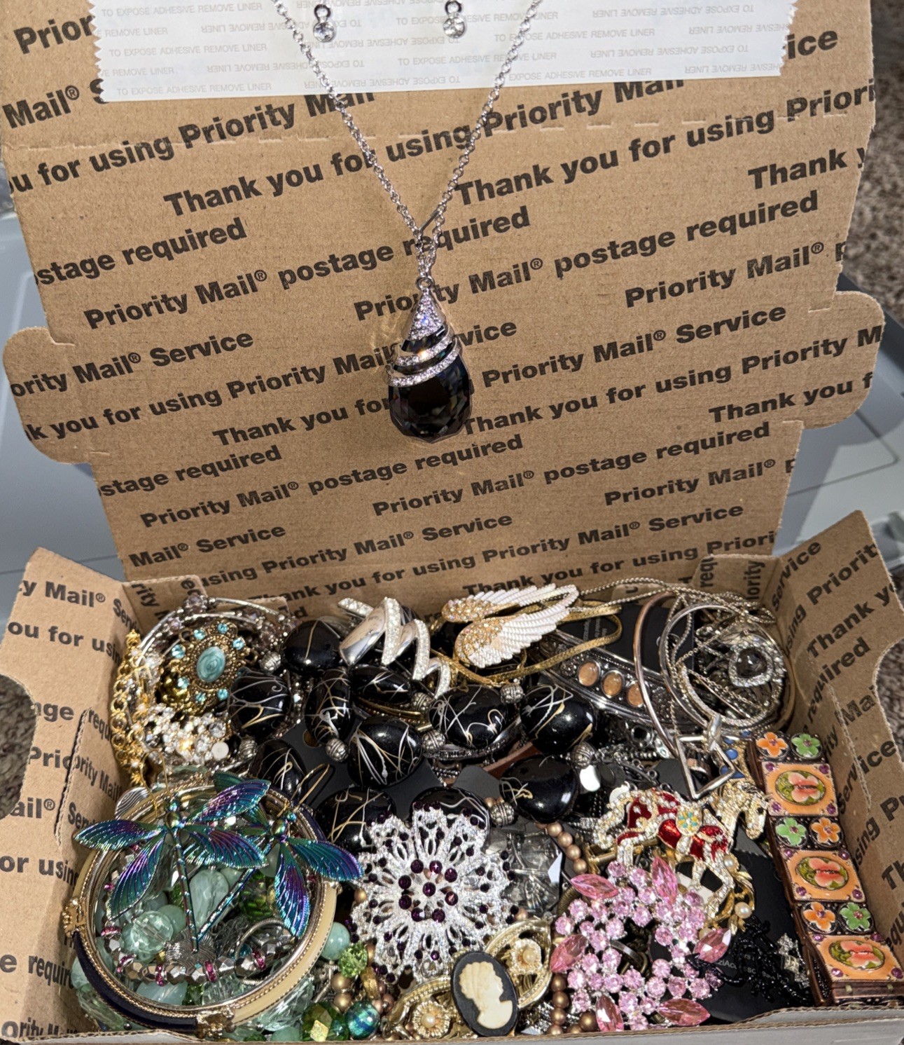 Vintage to Now Jewelry Lot,    All Wearable   Untested. No Junk. Box A2