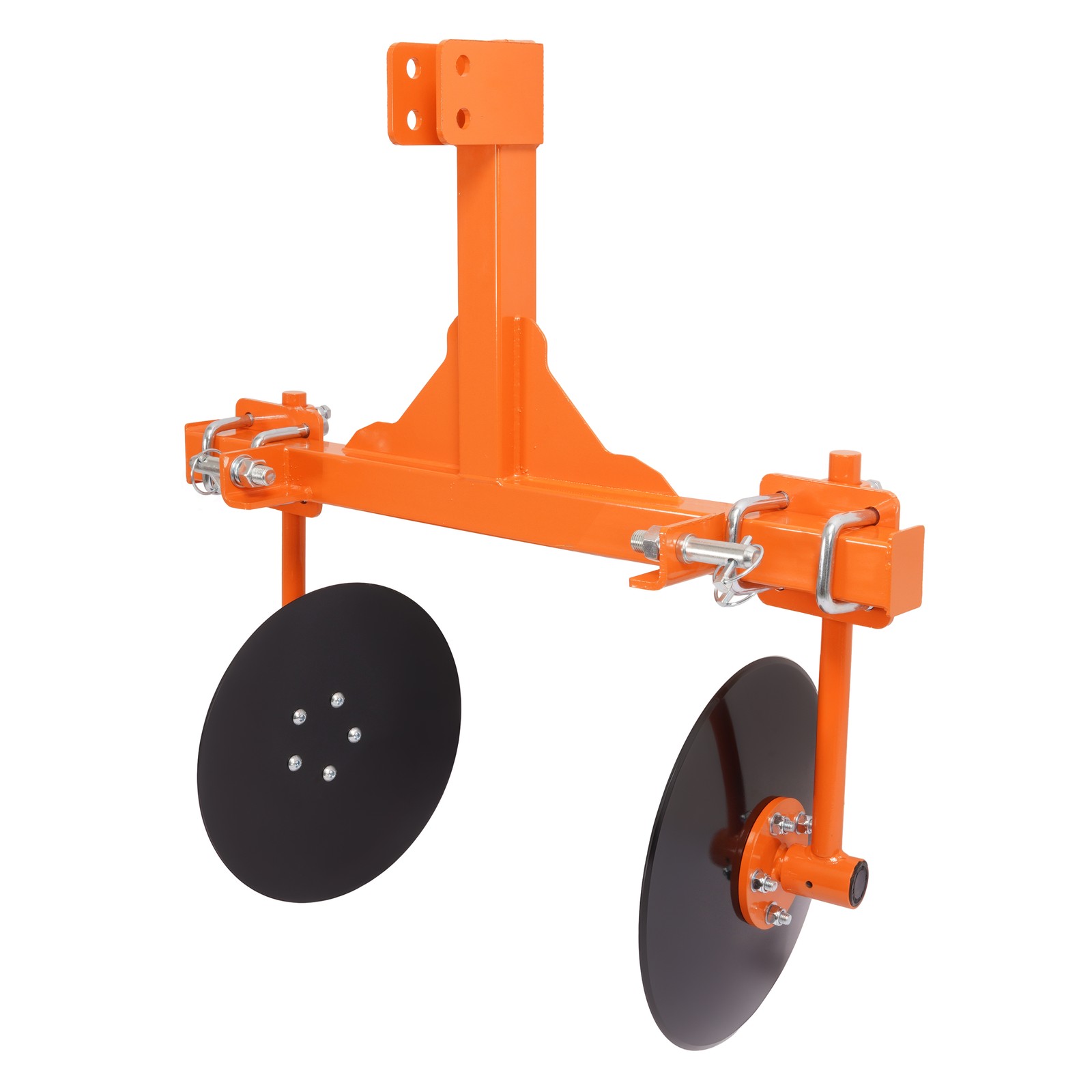 Fits Cat 1 Tractors, Steel 3 Point 48" Adjustable Disc Bedder Disc Harrow