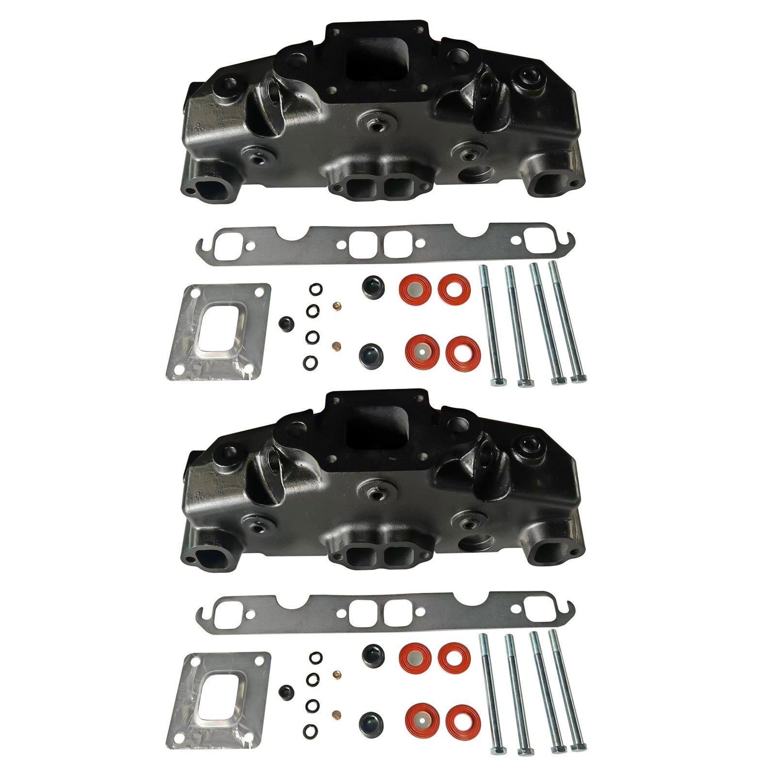 2* Marine Dry Joint Manifold for Mercruiser GM 5.0L 5.7L 350 305 377 383 2002-