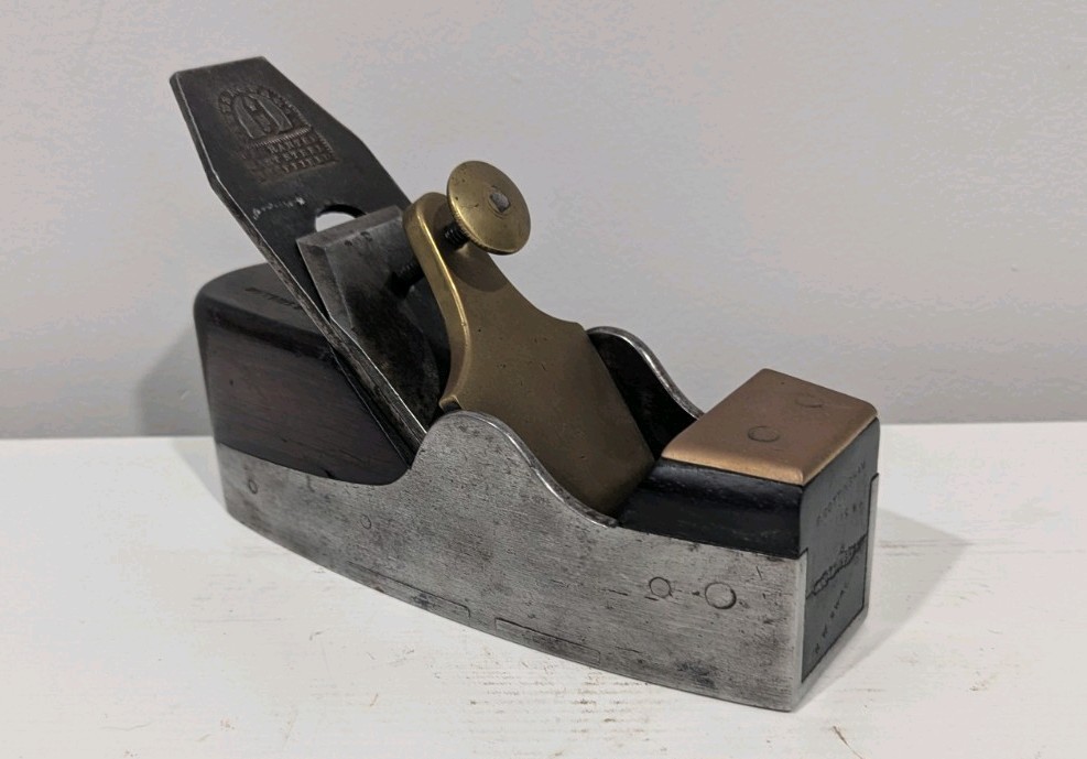 Stewart Spiers Rosewood Dovetailed Infil Plane with James Howarth blade