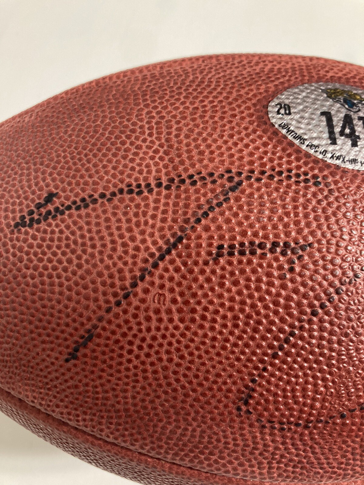 2023 Jacksonville jaguars Team Issued NFL Football #141 Signed Trevor Lawrence