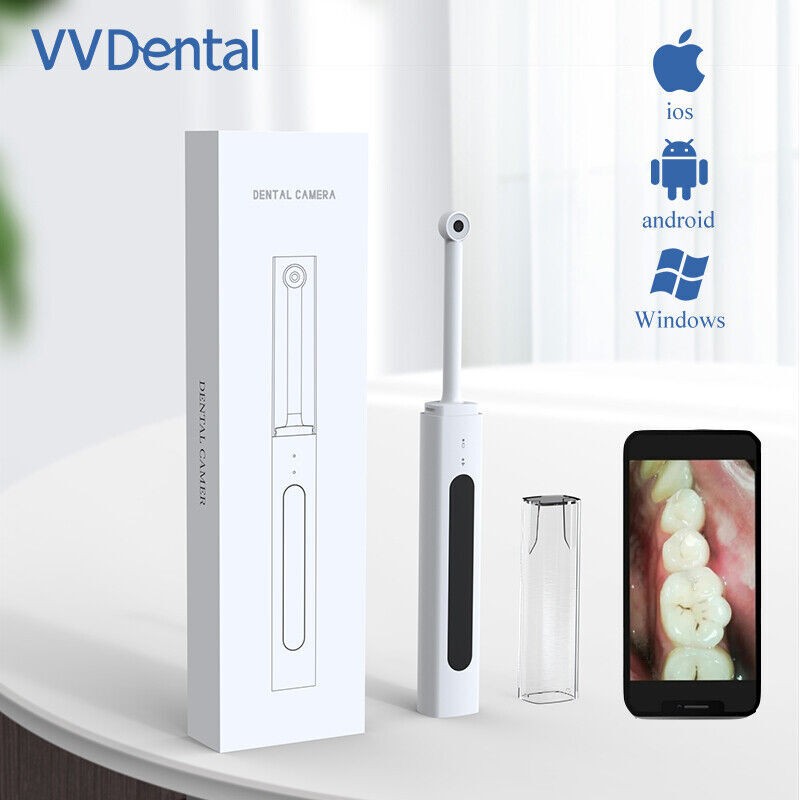 Wireless Dental Intraoral Camera WiFi 3.0 Mega 1080p HD Endoscope Teeth Mirror