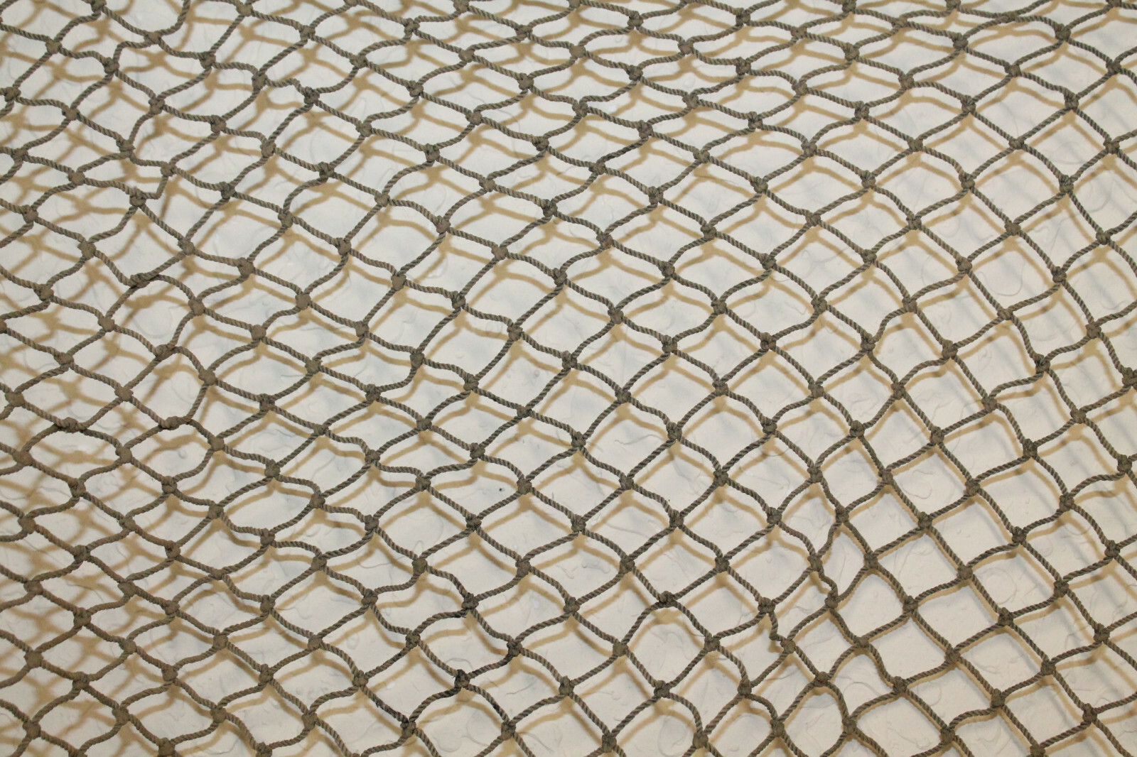 3'x5' Authentic Used Fishing Net Old Vintage Fish Netting Nautical Decor Party