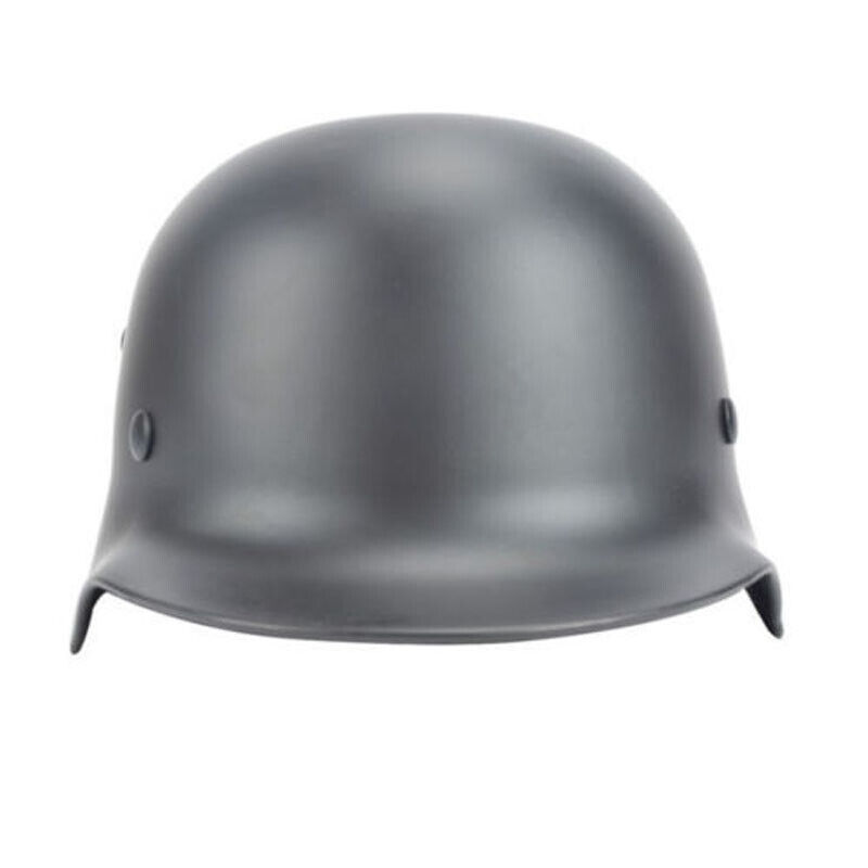 WW2 German Steel M35 Helmet World War 2 Helmet Safety Hat Grey
