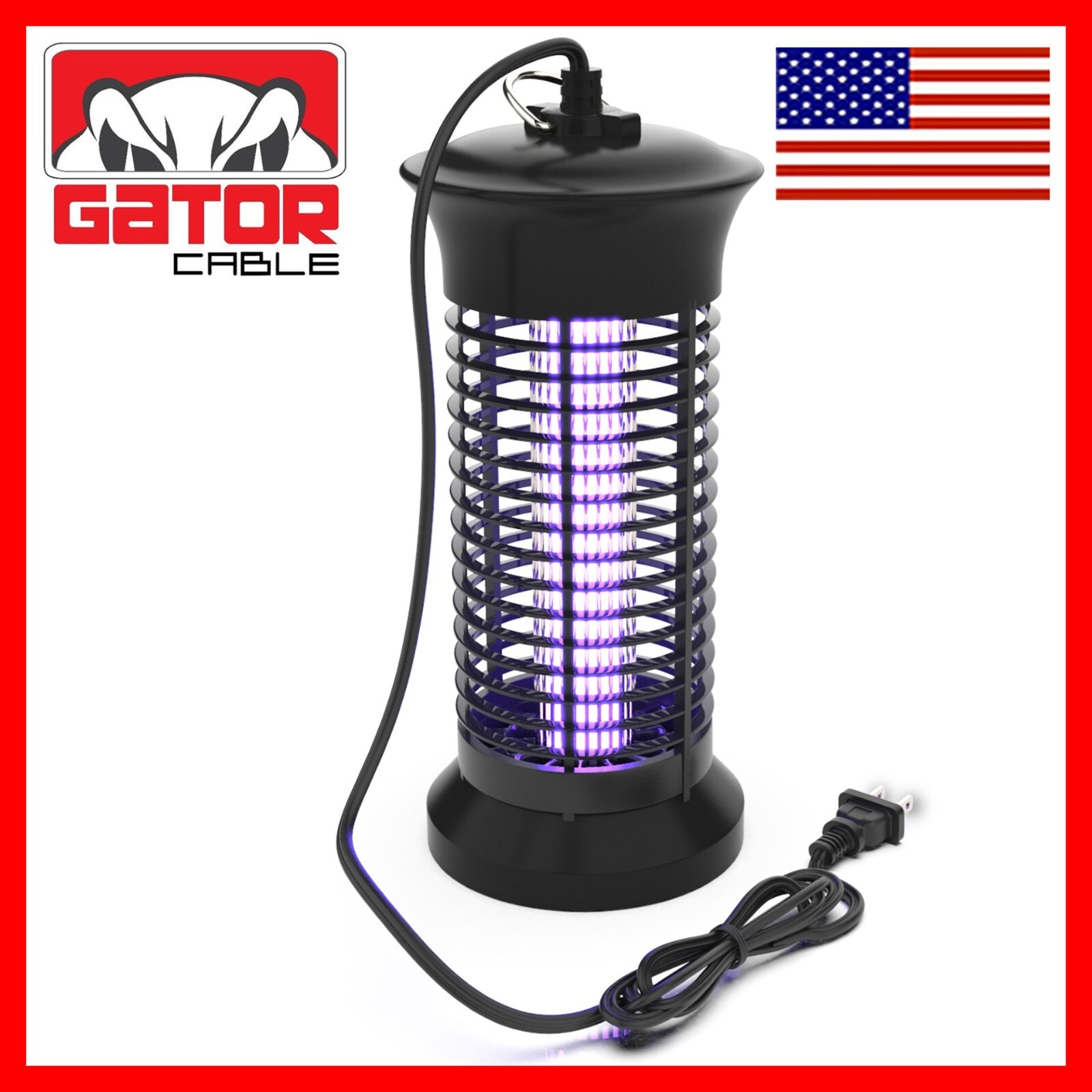 Electric Mosquito Insect Fly Bug Zapper Killer LED Light Trap Pest Control Lamp