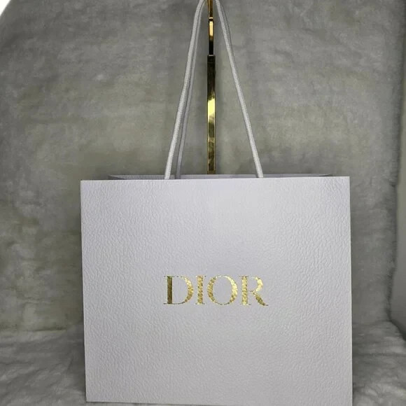 DIOR. Shopping Paper Bag. L10.75"xH9"xW4.5
