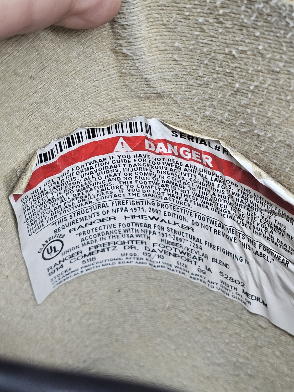 Sperian Firefighter Turnout Gear Set Jacket Pants Helmet Boots Gloves 46x30p 48R