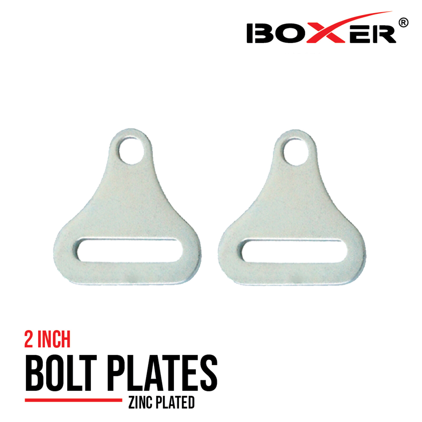 Boxer 2 Pack Seat Belt Harness Mounting Hardware Floor Anchor Steel Bolt On