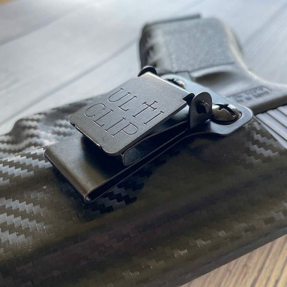 Ulticlip - UltiTuck Holster Clip, Tuckable, Adjustable, Beltless, IWB
